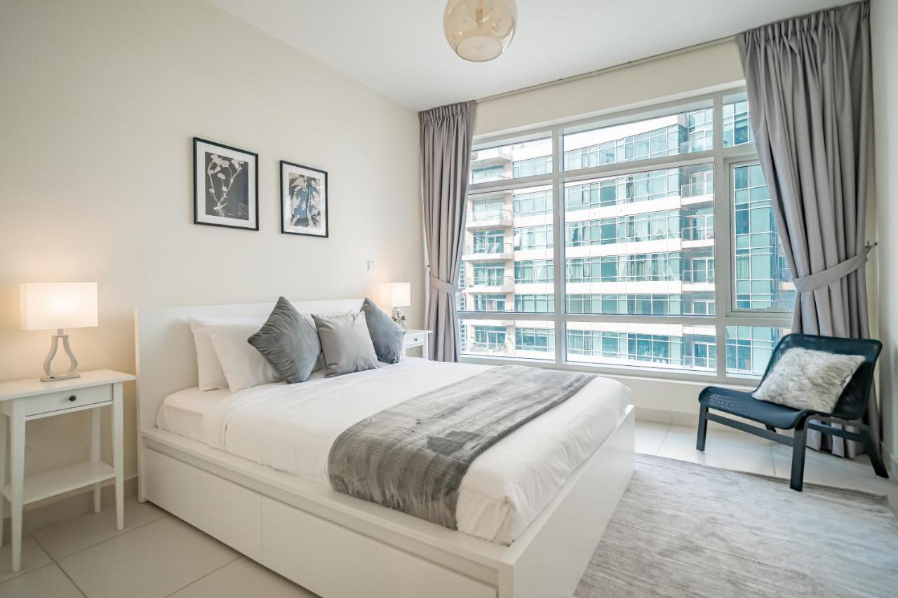 Ferienwohnung Higuests - Designer Apt With Panoramic View Near Burj Khalifa Dubai Exterior foto